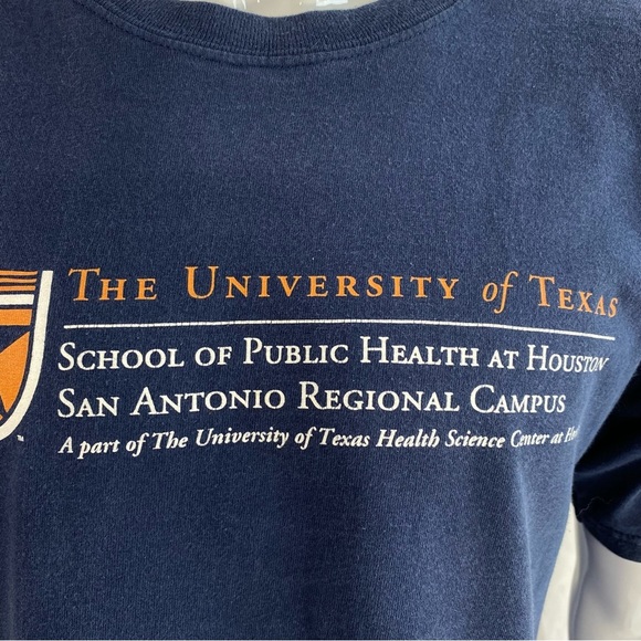 The University of Texas School of Public Health at Houston San Antonio Blue Tee - Picture 6 of 8